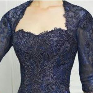 Ivonne D by Mon Cheri Queen Anne Lace Gown